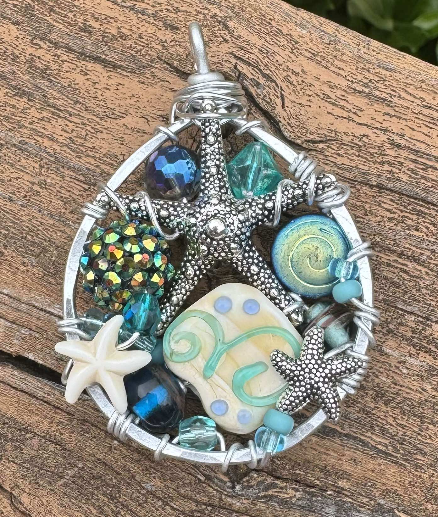 Aluminum Sea Pendant