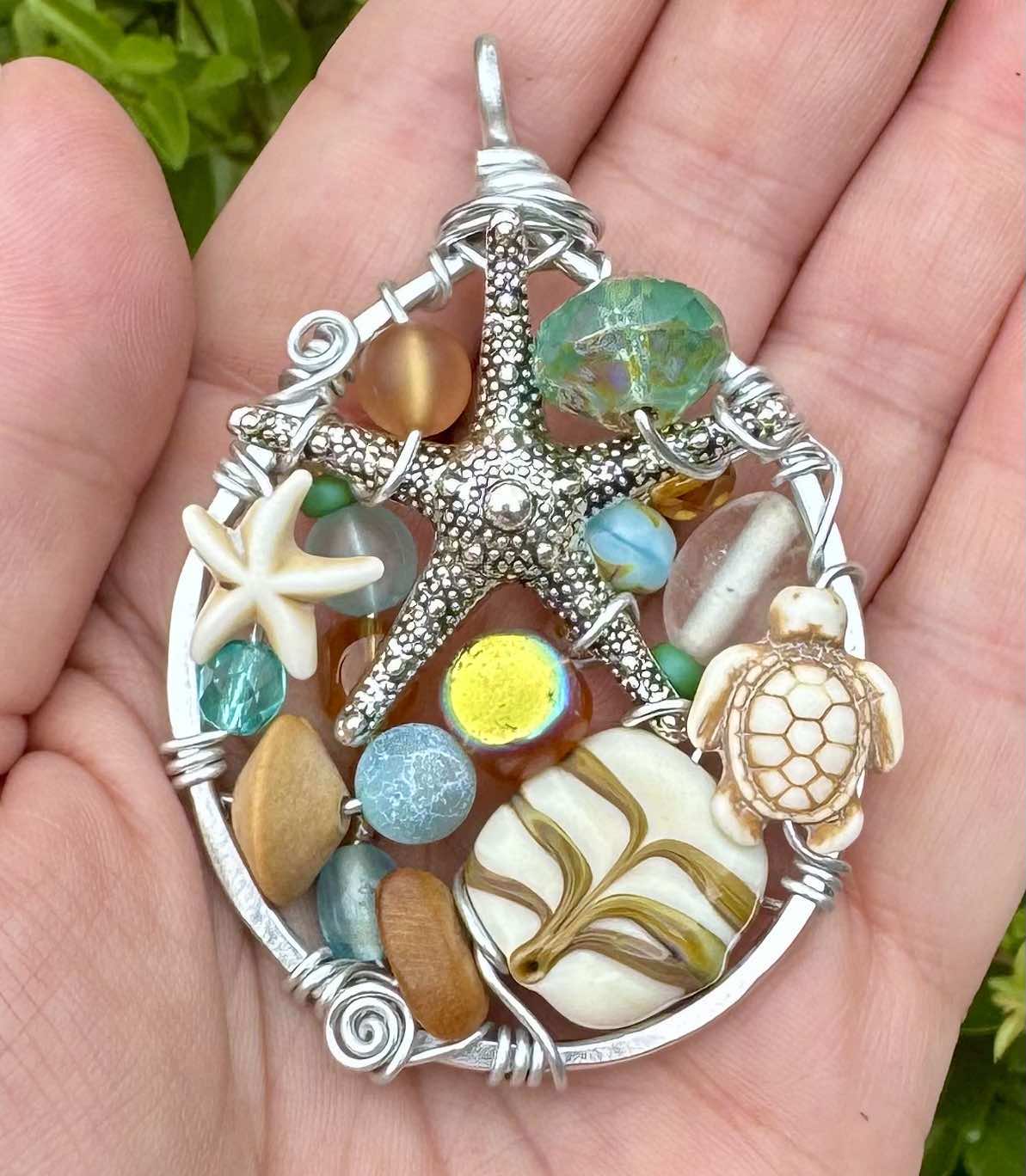 Aluminum Sea Pendant