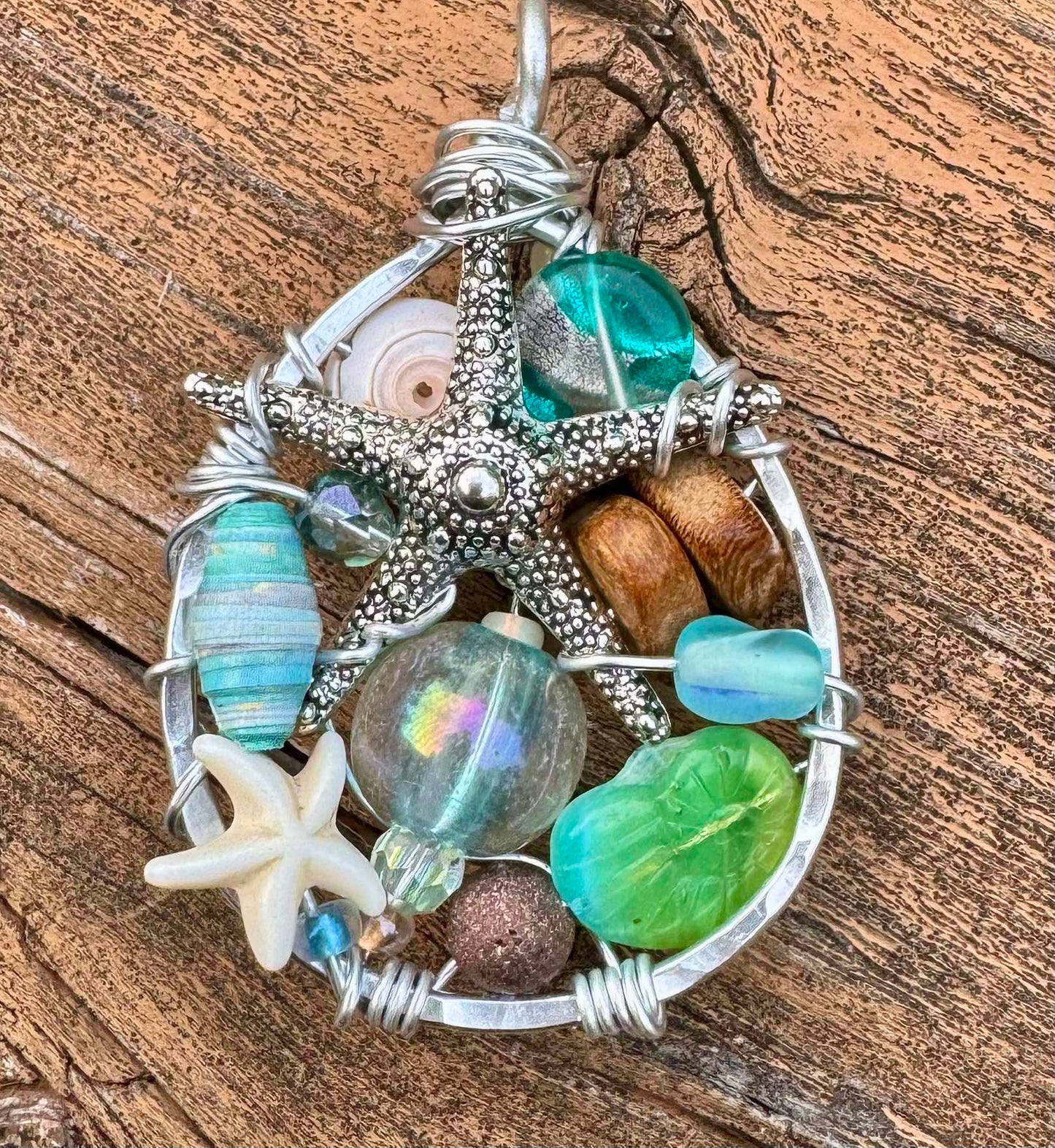 Aluminum Sea Pendant