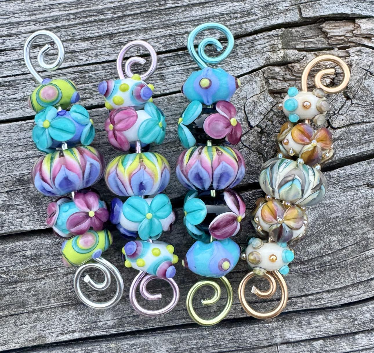 Custom Lampwork Bead Set - Main Image