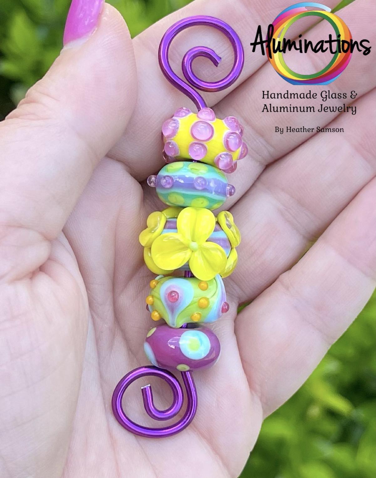Custom Lampwork Bead Set